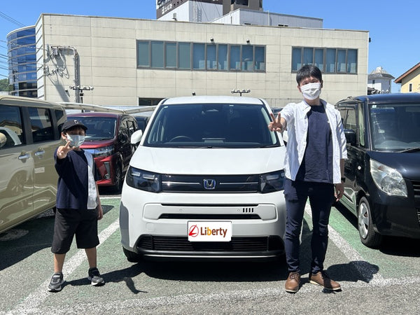 納車写真