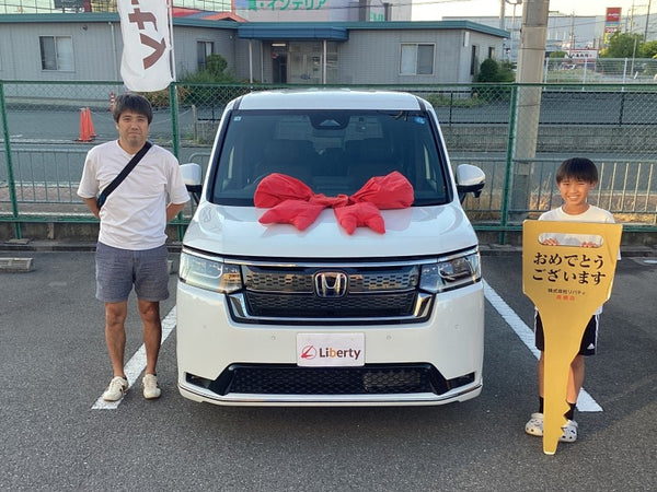 納車写真