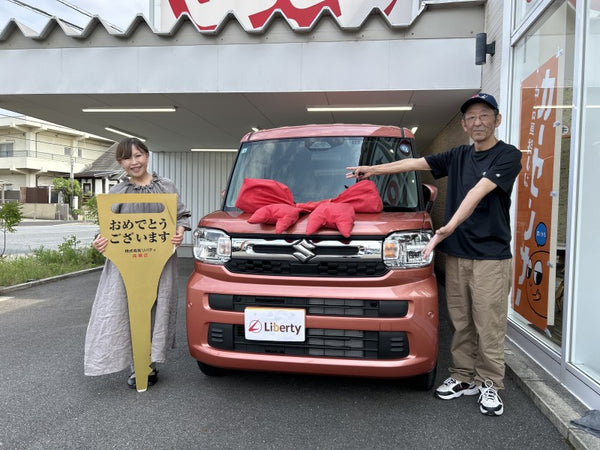 納車写真